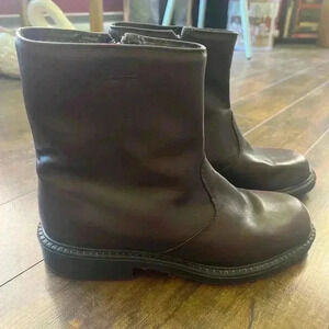 Martino Men's Winter  Leather Boots Waterproof Size 8.5M